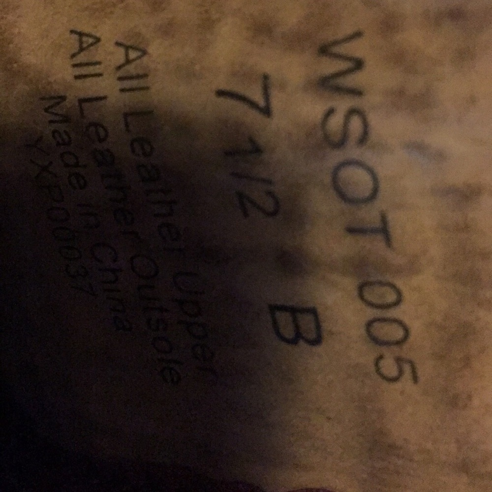 Twisted X size 7 1/2 boots